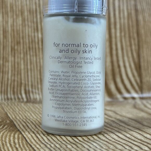 Jafra Royal Jelly Milk Balm 1.7 oz Vintage 1996 Normal‎ To Oily And Oily Skin - Picture 4 of 7